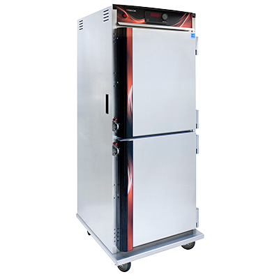 Cres Cor H-137-UA-12D Insulated Dutch Door Mobile Heated Cabinet - 120 Volts