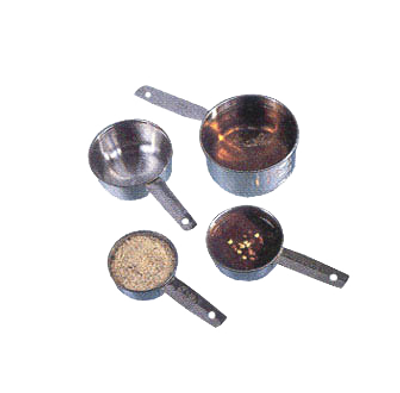 American Metalcraft MCL4 Stainless Steel Measuring Cup Set