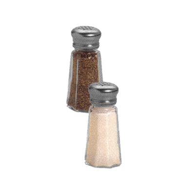 American Metalcraft PMSS62 6 Stainless Steel Salt Shaker and Pepper Mill  Set