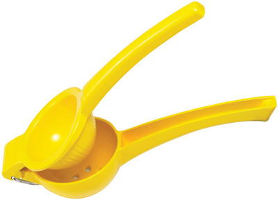 Winco LS-9Y 3" Dia. 8-3/4"L Aluminum Lemon Squeezer