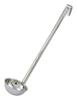 Winco LDI-4 4 Oz. Stainless Steel Ladle