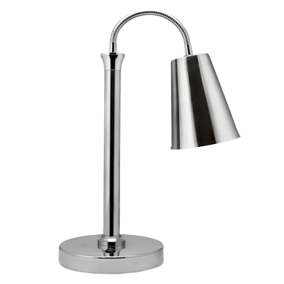 Bon Chef 9669 Chrome Single Heat Lamp - 110 Volts 250 Watts