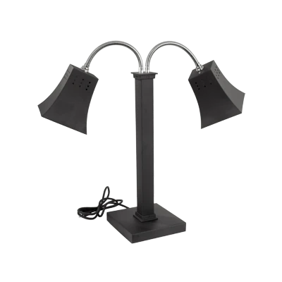 Eastern Tabletop 9672MB Stainless Steel Lamp Warmer with 2 Bulbs - 120 Volts, 250 Watts