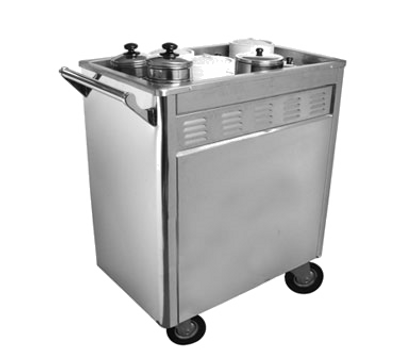 Town 36615 Stainless Steel Dim Sum Cart