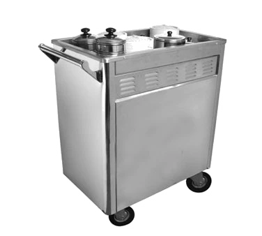Town 36615 Stainless Steel Dim Sum Cart