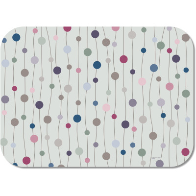 Dinex DX5331M 13.63" Round Straight Edge Tray Liner