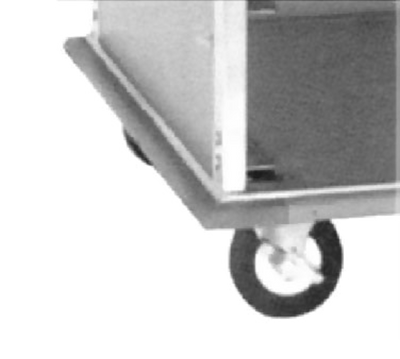 Cres Cor 1405 000 2" to OA Dimensions Gray Non-Marking Perimeter Bumper