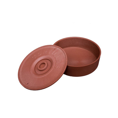 CAC China TLWM-8 8.5" Dia. Brown Polypropylene Round Tortilla Warmer (12 Each Per Case)