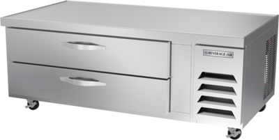 Beverage Air WTRCS60HC 60.5"W Two Drawer Worktop Cook Stand Refrigerator