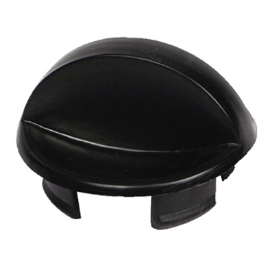 Winco GHT-10C 2-1/8&quot;L x 2-1/8&quot;W x 1-7/16&quot;H Black Plastic Replacement Lid