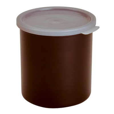 Cambro CP27195 Brown Round Crock - 6/Case