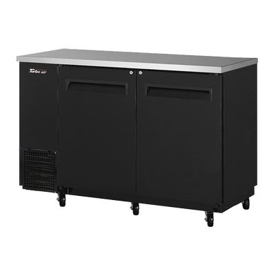 Turbo Air TBB-24-48SB-N6 49.13&quot;W Two-Section Solid Door Back Bar Cooler