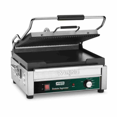 Waring WDG250 Electric Double Surface Panini Grill - 120 Volts