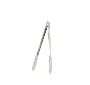 CAC China SSUT-12-12 12" L Stainless Steel Extra Heavy Duty Utility Tong (72 Each Per Case)