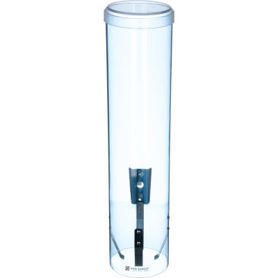 San Jamar C3260TBL Plastic 16"L Water Cup Dispenser