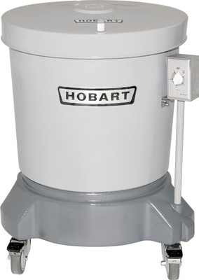 Hobart SDPE-11 20 Gal. Polyethylene Electric Salad Dryer - 1/4 HP