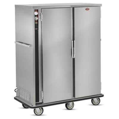 FWE P-144-2 144 Covered Plates P-Series Banquet Cart Double Doors