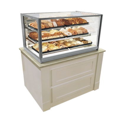 Federal Industries ITD3626 36" W Italian Glass Non-Refrigerated Display Case