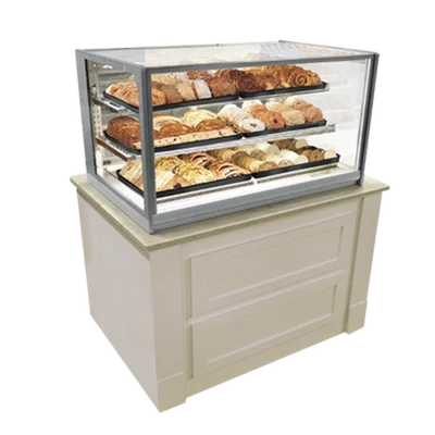 Federal Industries ITD3626 36" W Italian Glass Non-Refrigerated Display Case