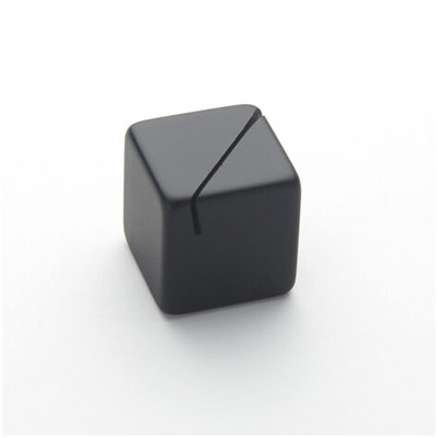 American Metalcraft ACB118 1.12" W Black Square Cube Card Holder