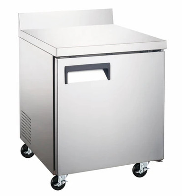 Admiral Craft USWR-1D 27" W 1-Section 1 Door U-STAR Refrigerated Work Top Counter - 1.92 Amps
