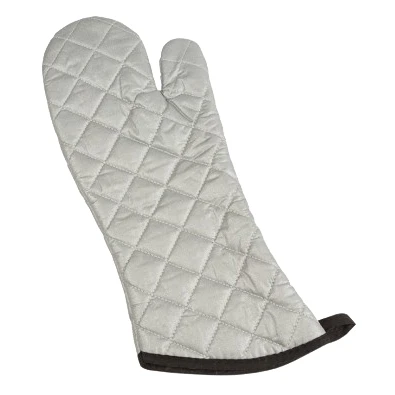 San Jamar 801SG17 17" Silver Oven/Freezer Mitt