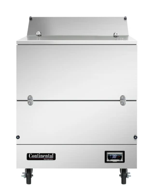 Continental Refrigerator MC3NSSD 34"W Stainless Steel Milk Cooler