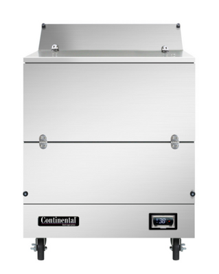 Continental Refrigerator MC3NSSD 34"W Stainless Steel Milk Cooler
