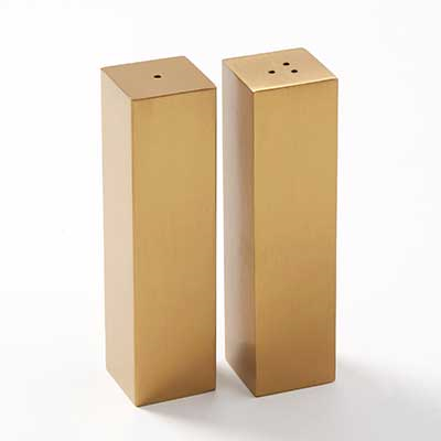 American Metalcraft SPDG33 Salt and Pepper Shaker Set 3 Oz.