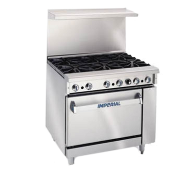 Imperial IR-4-G12T-E-C 36" Electric Pro Series Restaurant Range - 208 Volts