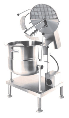 Cleveland MKDT12T 12 Gallon 2/3 Steam Jacket Design Countertop Kettle/Mixer
