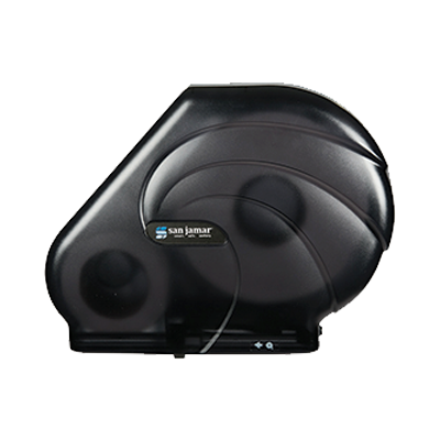 San Jamar R3090TBK Oceans Reserva Bath Tissue Dispenser 16-3/4"