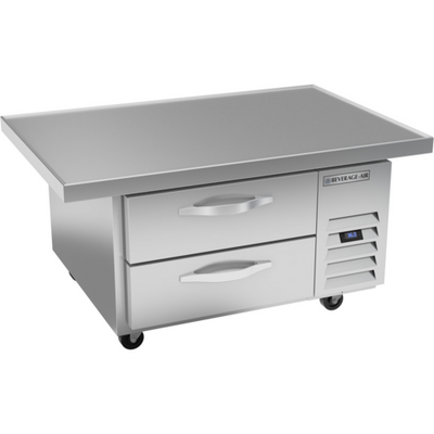 Beverage Air WTRCS36HC-48 48"W Two Drawer Worktop Cook Stand Refrigerator