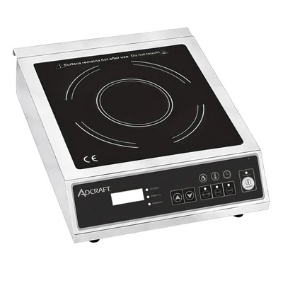 Admiral Craft IND-E120V 4" H Single Countertop Induction Cooker - 120 Volts