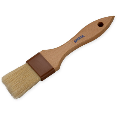Carlisle 4037300 8.5" W Flat Wooden Handle Sparta Chef Series Basting Brush