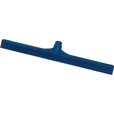 Carlisle 3656814 24" Long Rubber Blade Plastic Frame Blue Sparta Floor Squeegee Head