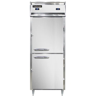 Continental Refrigerator D1RFENHD 28.5" W One-Section Solid Door Reach-In Designer Line Refrigerator/Freezer