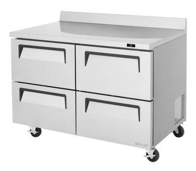 Turbo Air TWF-48SD-D4-N 48.25"W Two-Section Super Deluxe Worktop Freezer