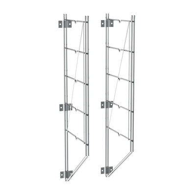Metro 12Wb5C Regular Erecta Wall Mount 30-13/16"H Chrome Plated Finish
