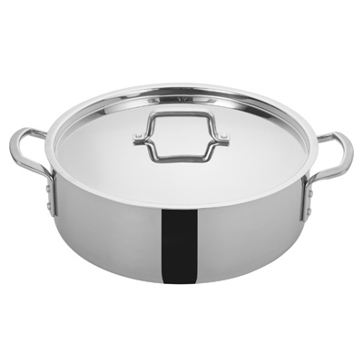 Winco TGBZ-14 14 Qt. Stainless Steel Tri-GenBrazier
