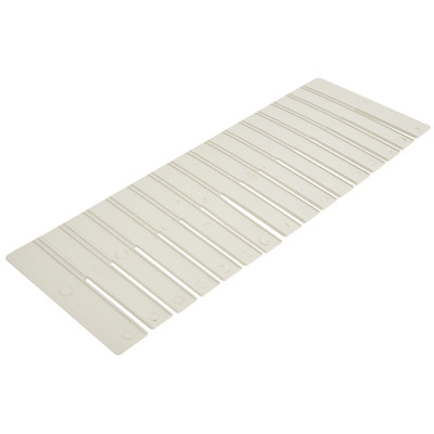 Metro MDL93080NAT 20-1/8"W x 7-1/2"D Gray Tote Box Divider