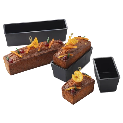 Matfer Bourgeat 345073 7.13" x 3.17" Composite ExoGlass Loaf Mold