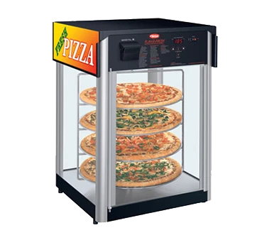 Hatco FDWD-2 Flav-R-Fresh Holding & Display Cabinet 4 Tier Interior Revolving Circular Rack & Motor Pass-Thru