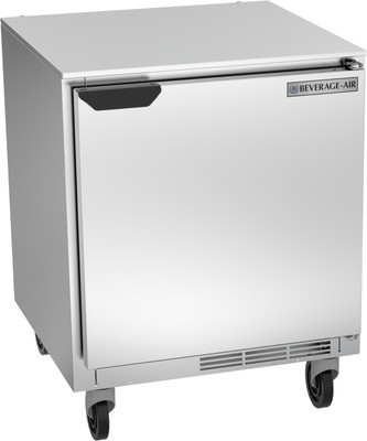 Beverage Air UCR27HC 27"W One-Section Reach-In Undercounter Refrigerator