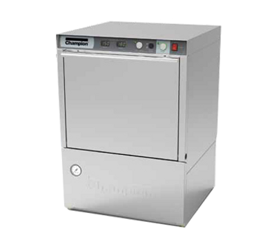 Champion UH230B High Temp Undercounter Dishwasher With Booster Heater