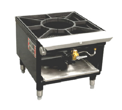 Town SR-18-R-SS-LP 18.25" W Liquid Propane Stock Pot Range