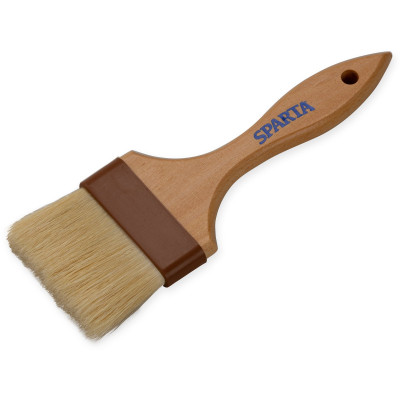 Carlisle 4037500 3" Wide Bleached Sparta Chef Series Basting Brush