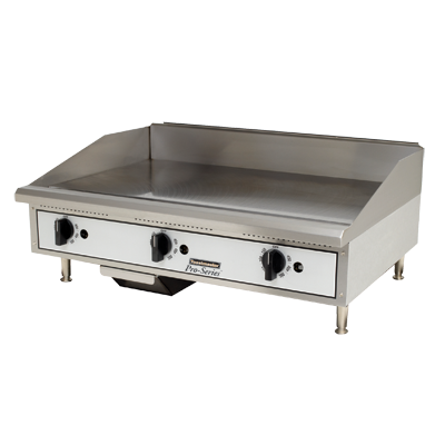 Toastmaster TMGT36 36" Natural Gas Countertop Griddle - 60,000 BTU