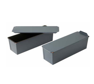 Matfer Bourgeat 341642 15.75" x 4.75" Steel Exopan Long Bread Mold