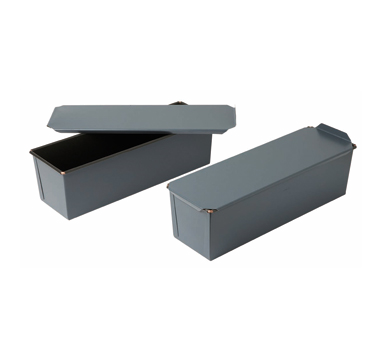 Matfer Bourgeat 341642 15.75" x 4.75" Steel Exopan Long Bread Mold